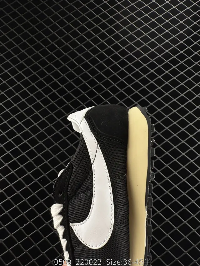 Nike LD-0 Black White Low-Top Mesh Upper Running Shoes 3