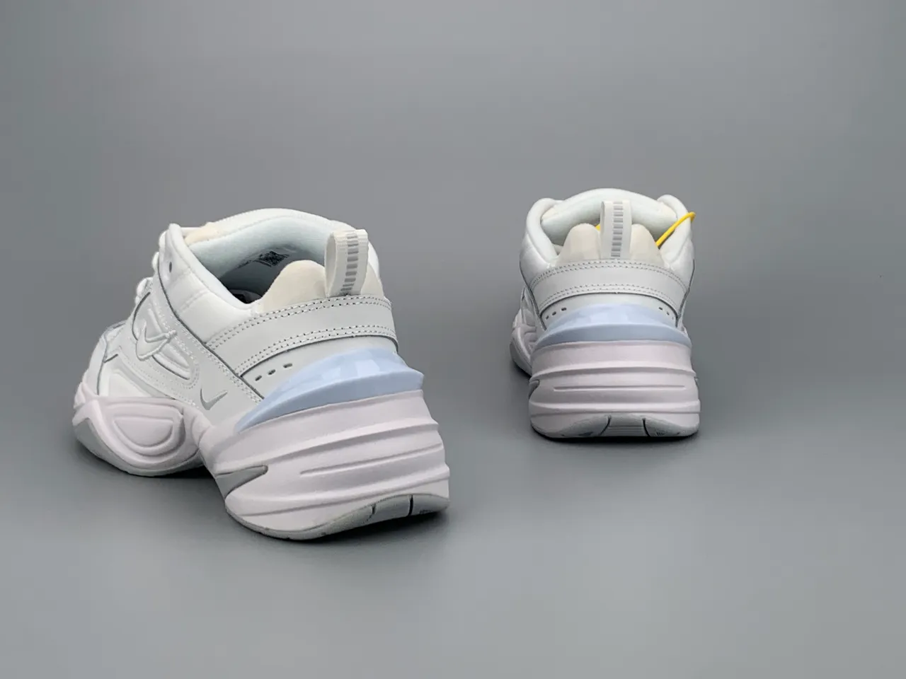 Nike M2K Tekno White Light Blue Chunky Sneakers 6