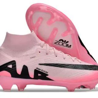 Nike Mercurial Superfly Pink and Black Firm-Ground Soccer Shoes