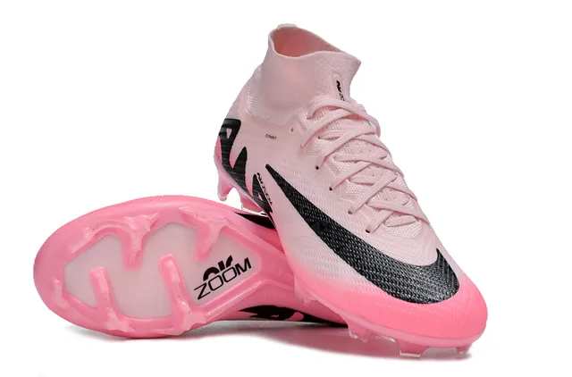 Nike Mercurial Superfly Pink and Black Firm-Ground Soccer Shoes 2