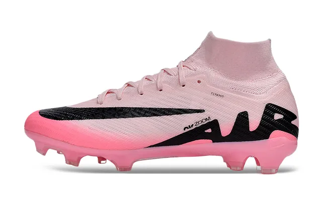 Nike Mercurial Superfly Pink and Black Firm-Ground Soccer Shoes 6