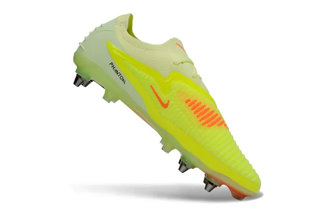 Nike Mercurial Vapor Neon Yellow Orange Firm-Ground Soccer Shoes 2
