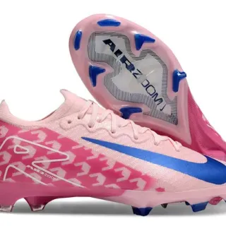 Nike Mercurial Vapor Pink and Blue Firm-Ground Soccer Shoes