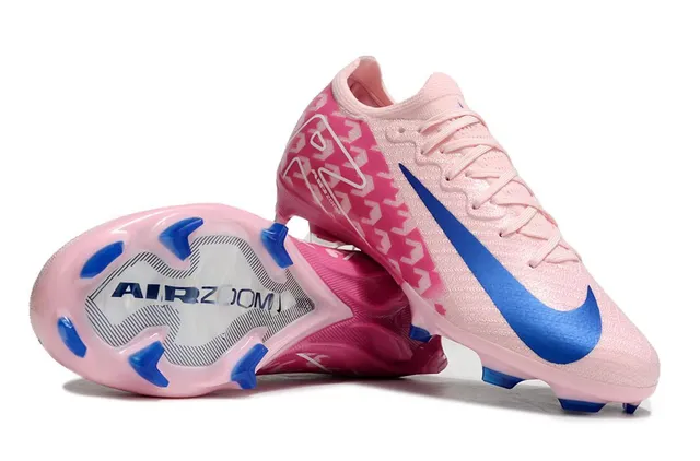 Nike Mercurial Vapor Pink and Blue Firm-Ground Soccer Shoes 2
