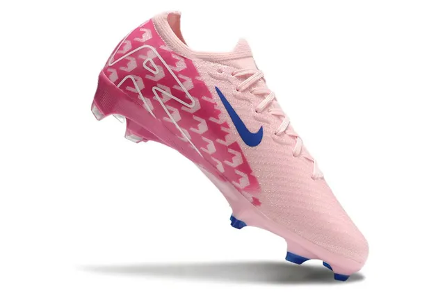 Nike Mercurial Vapor Pink and Blue Firm-Ground Soccer Shoes 4