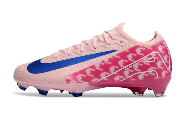 Nike Mercurial Vapor Pink and Blue Firm-Ground Soccer Shoes 6