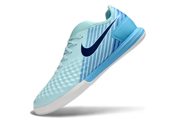 Nike Multicolor Blue Low-Top Gradient Upper Indoor Soccer Shoes 3