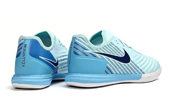 Nike Multicolor Blue Low-Top Gradient Upper Indoor Soccer Shoes 5