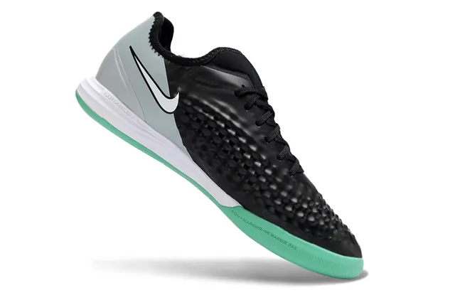 Nike Multicolor Blue Low-Top Gradient Upper Indoor Soccer Shoes 16