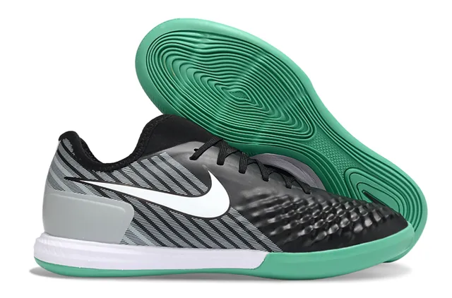 Nike Multicolor Blue Low-Top Gradient Upper Indoor Soccer Shoes 20