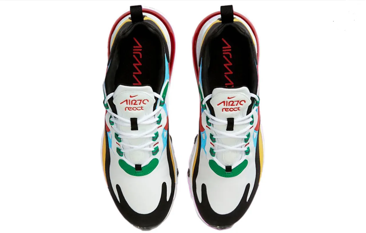 Nike Multicolor Layered Upper Visible Heel Air Unit Lifestyle Sneakers 3