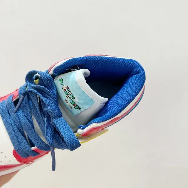 Nike Multicolor Low-Top Basketball-Inspired Silhouette Multi-Panel Color-Blocked Upper Lifestyle Sneakers 13