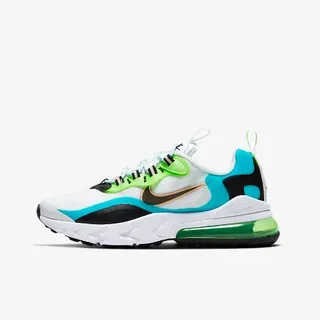 Nike Multicolor Oversized Heel Air Unit Layered Multi-Material Upper Lifestyle Sneakers
