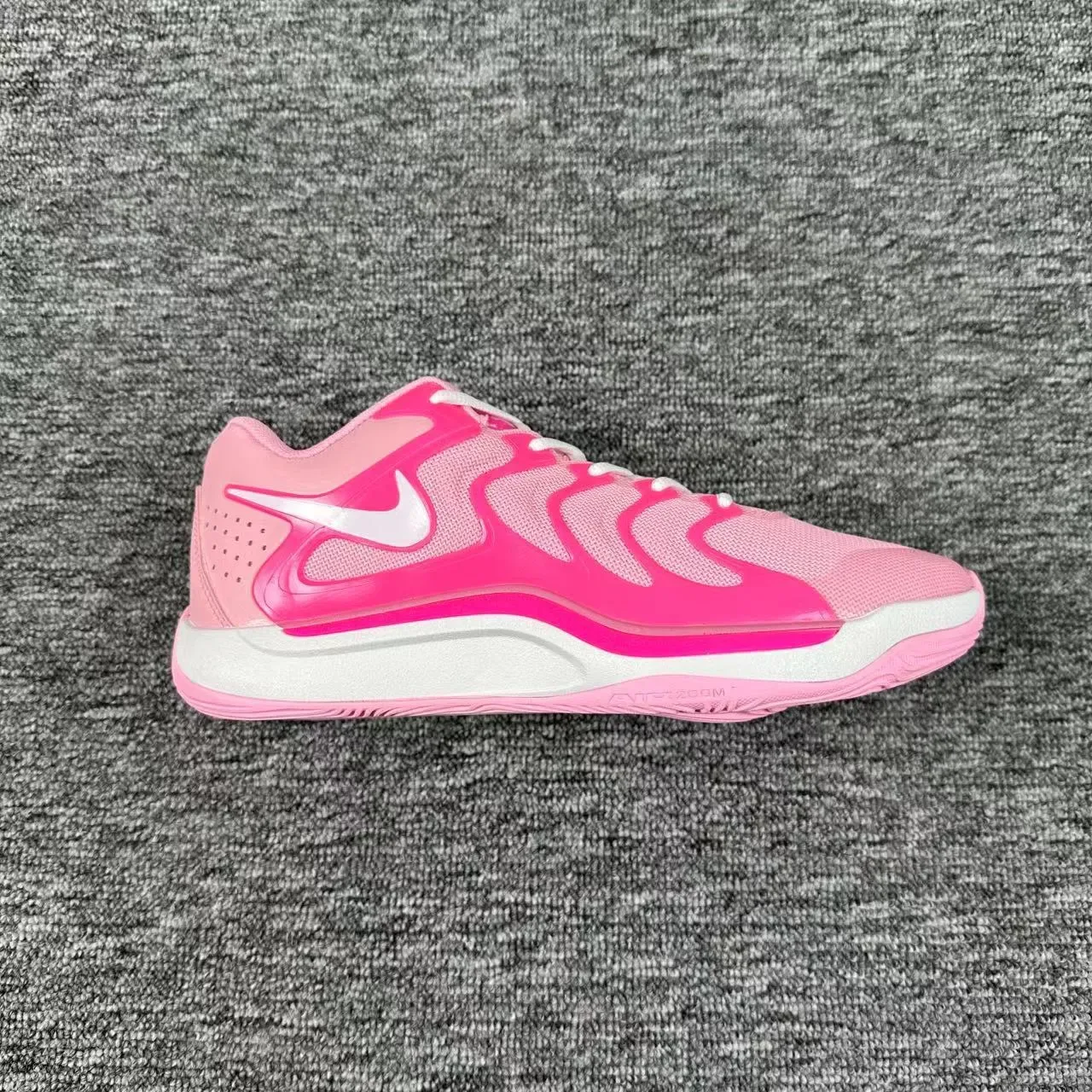 Nike NikeCourt Pink White Low-Top Mesh Upper Lifestyle Sneakers 2