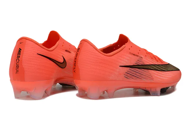 Nike orange et noir Flyweave Upper Air Zoom Heel Unit Firm-Ground chaussures de football 5