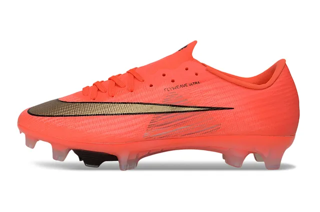 Nike orange et noir Flyweave Upper Air Zoom Heel Unit Firm-Ground chaussures de football 7