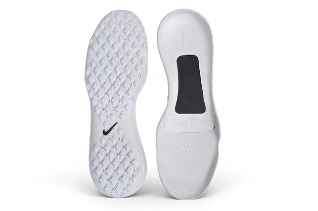 Nike Tênis de futebol turf com upper de malha laranja preto, gola baixa 2