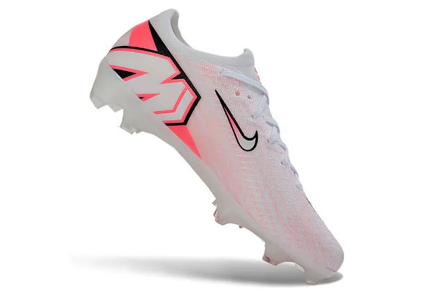 Nike Phantom GT Air Zoom White Pink Firm-Ground Soccer Shoes 4