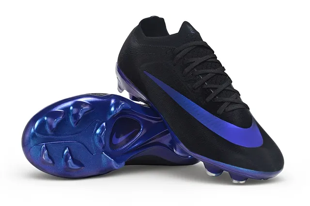 Nike Phantom GT Atomknit Black Iridescent Blue Firm-Ground Chaussures de football 2