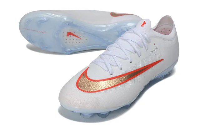 Nike Phantom GT Atomknit White Orange Gold Firm-Ground Soccer Shoes 3