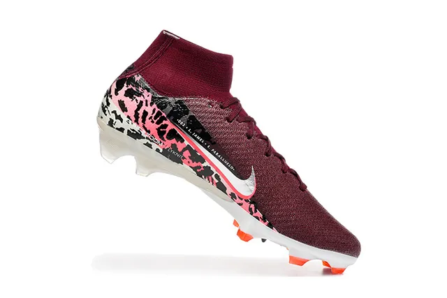 Nike Phantom GT Burgundy Camo Firm-Ground Soccer Shoes 3