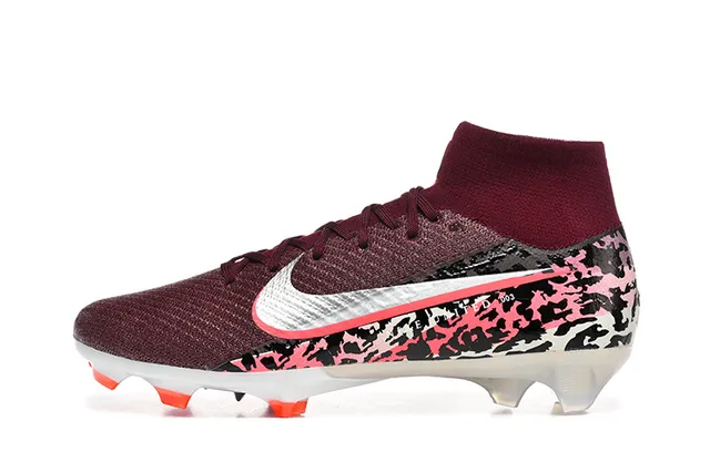 Nike Phantom GT Burgundy Camo Firm-Ground Soccer Shoes 10