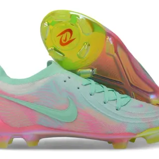 Nike Phantom GT Multicolor Knit Upper Iridescent Gradient Firm-Ground Soccer Shoes