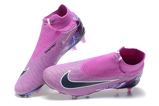 Nike Phantom GT Pink Iridescent Firm-Ground Soccer Shoes 2