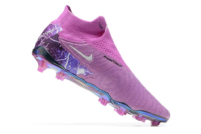 Nike Phantom GT Pink Iridescent Firm-Ground Soccer Shoes 3