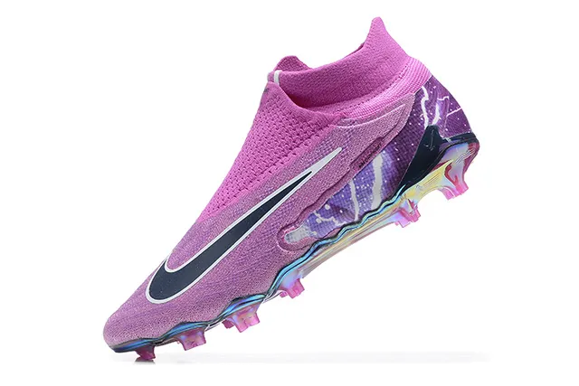 Nike Phantom GT Pink Iridescent Firm-Ground Soccer Shoes 4
