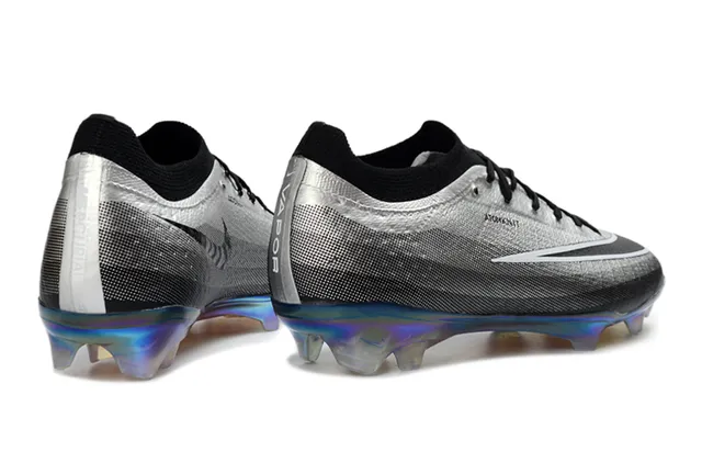 Nike Phantom GT Silver Gray Iridescent Firm-Ground Soccer Shoes 5