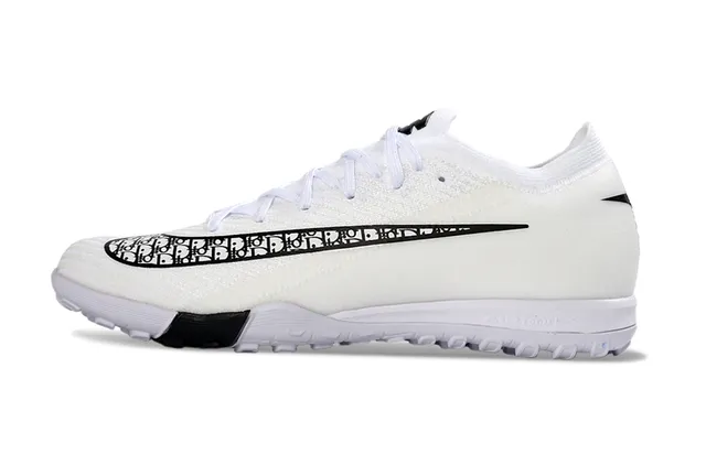 Nike Phantom GT Turf White Black Patterned Swoosh Turf Soccer Shoes 5