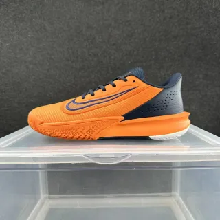 Nike Precision 7 Naranja y Azul Marino Zapatos de Baloncesto