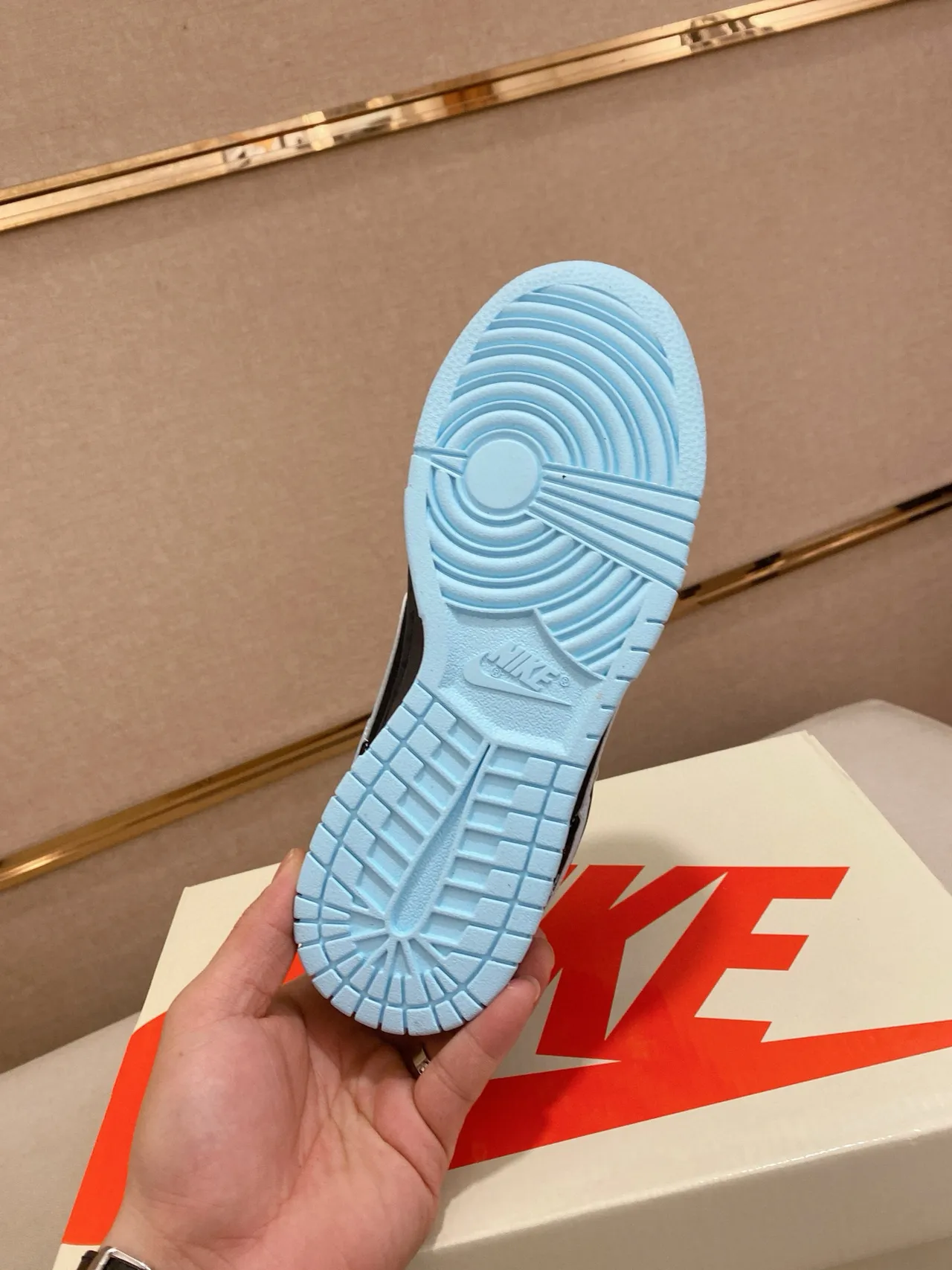 Nike SB Dunk Low Noir Bleu Clair Stussy Chaussures de skateboard 8