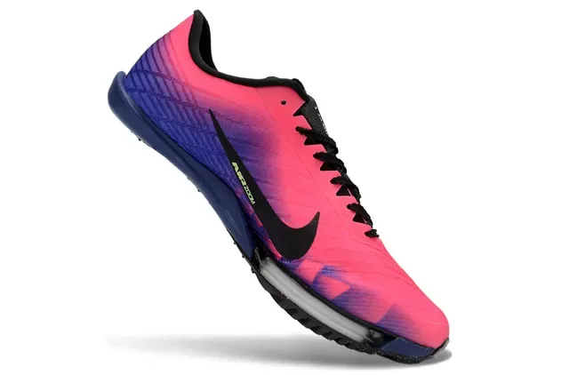 Nike Track Spike gradiente rose à bleu Flyweave chaussures de course 2