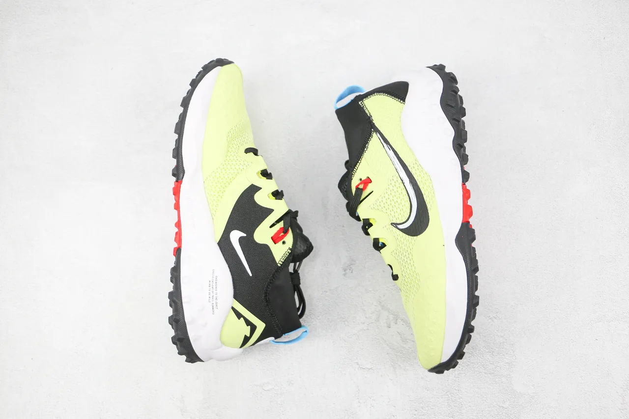 Nike Tênis trail running Amarelo lima Preto Branco 2