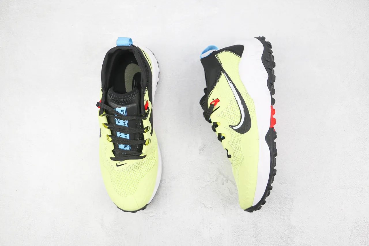 Nike Tênis trail running Amarelo lima Preto Branco 3