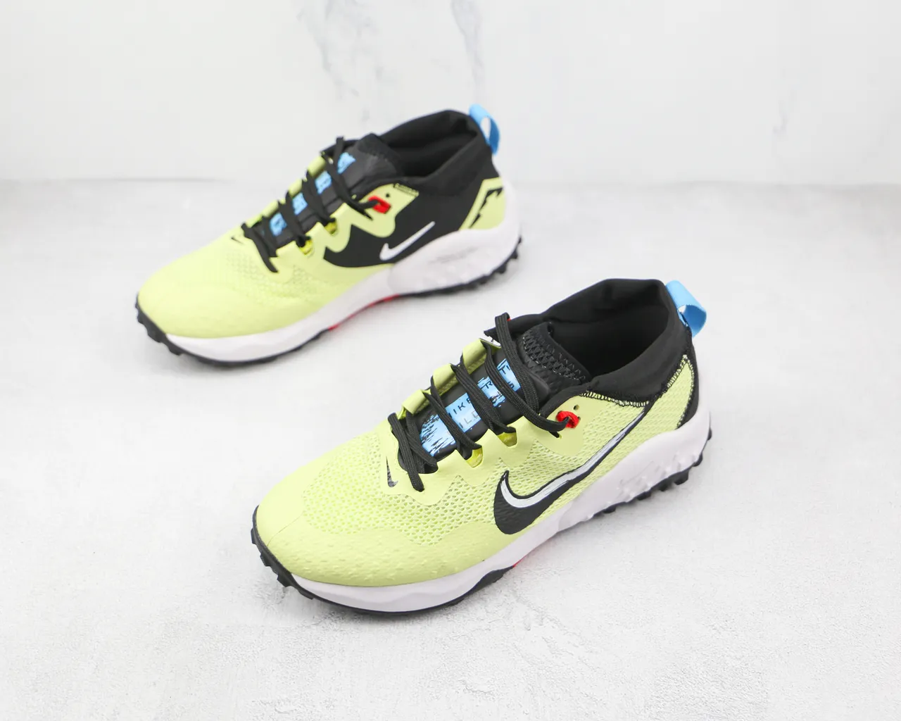 Nike Tênis trail running Amarelo lima Preto Branco 4