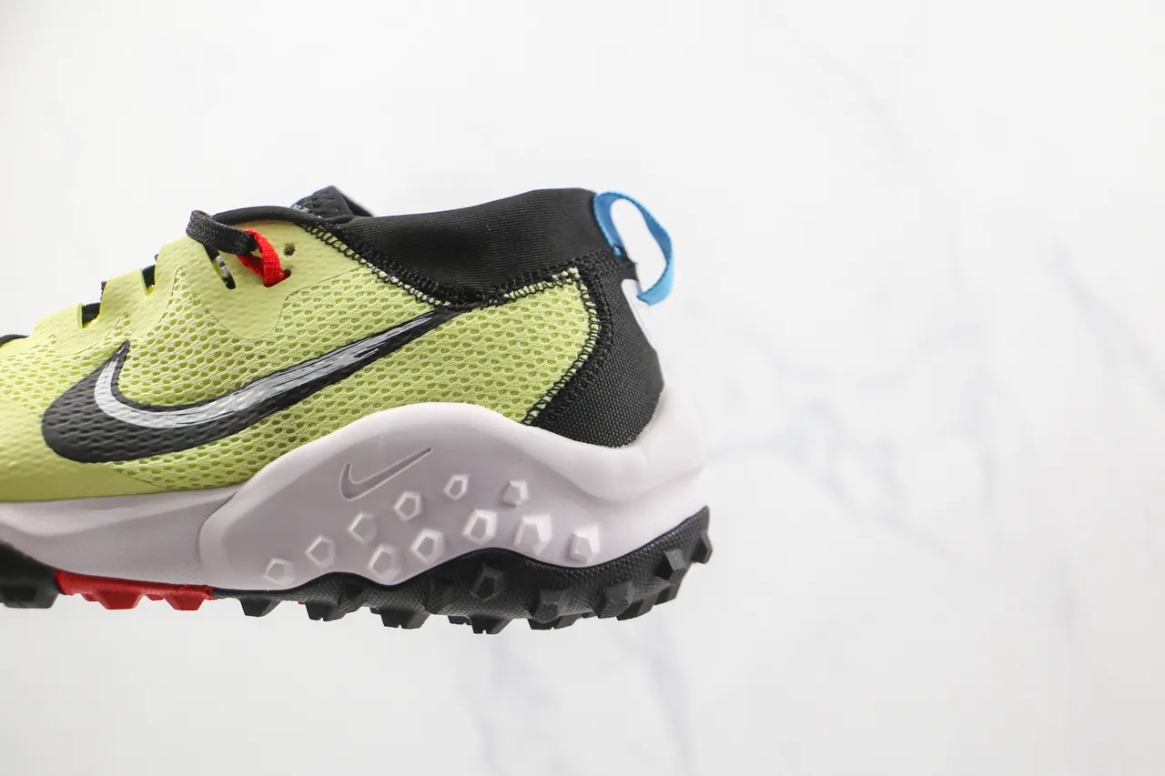 Nike Tênis trail running Amarelo lima Preto Branco 7