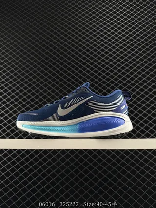 Nike VOMERO 18 Navy Blue Engineered Mesh Upper Full-Length Visible Cushioning Unit Running Shoes 2
