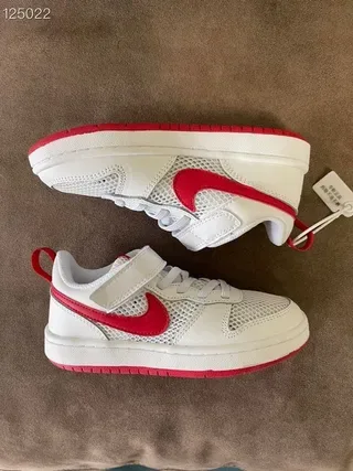 Nike White Blue Low-Top Mesh Upper Lifestyle Sneakers 14