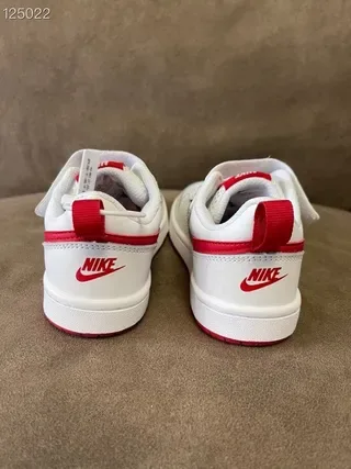 Nike White Blue Low-Top Mesh Upper Lifestyle Sneakers 18