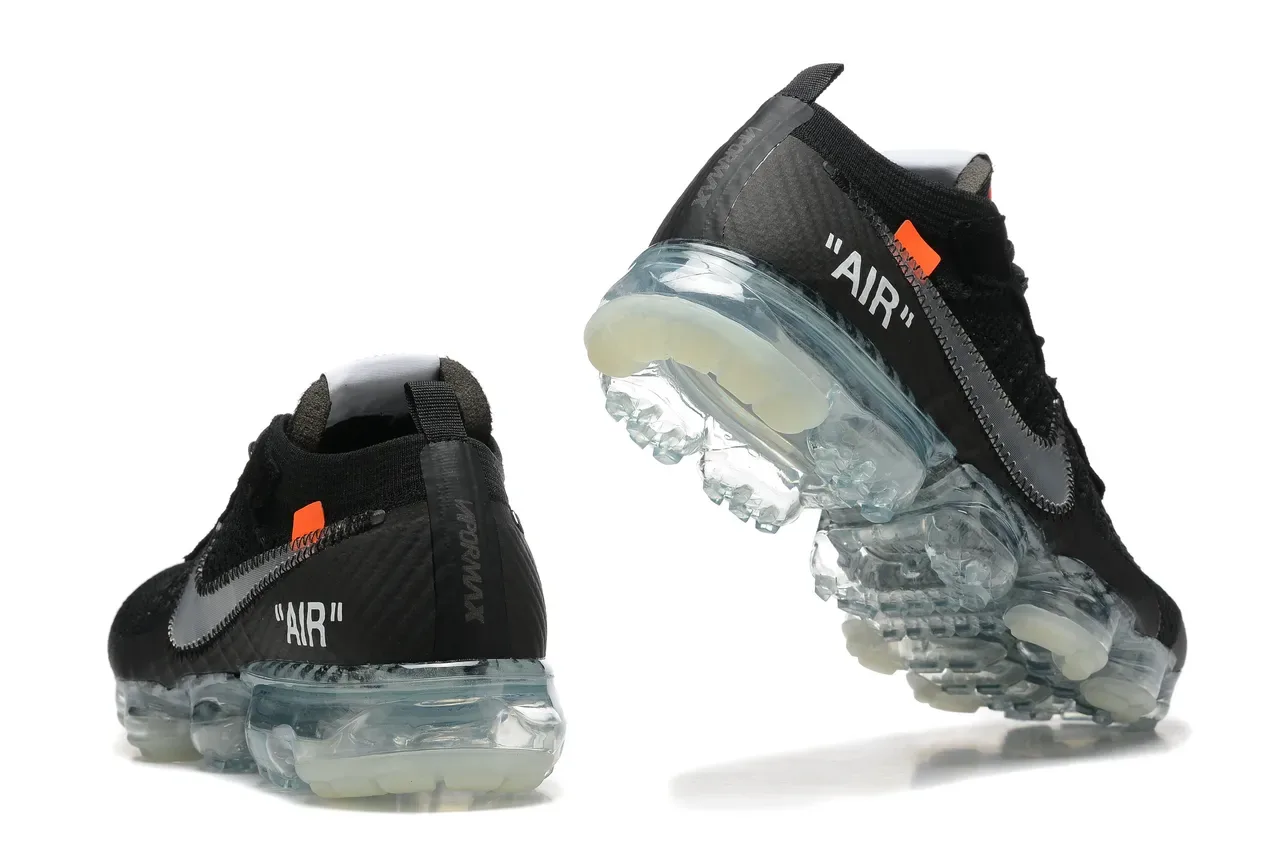 Nike x Off-White Air VaporMax Noir Transparent Sneakers Lifestyle 2