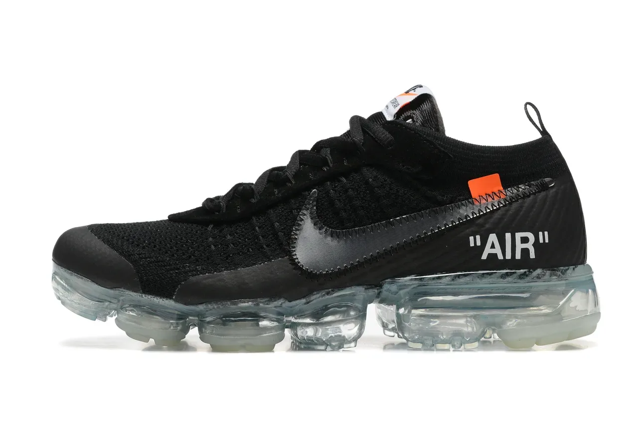 Nike x Off-White Air VaporMax Noir Transparent Sneakers Lifestyle 4