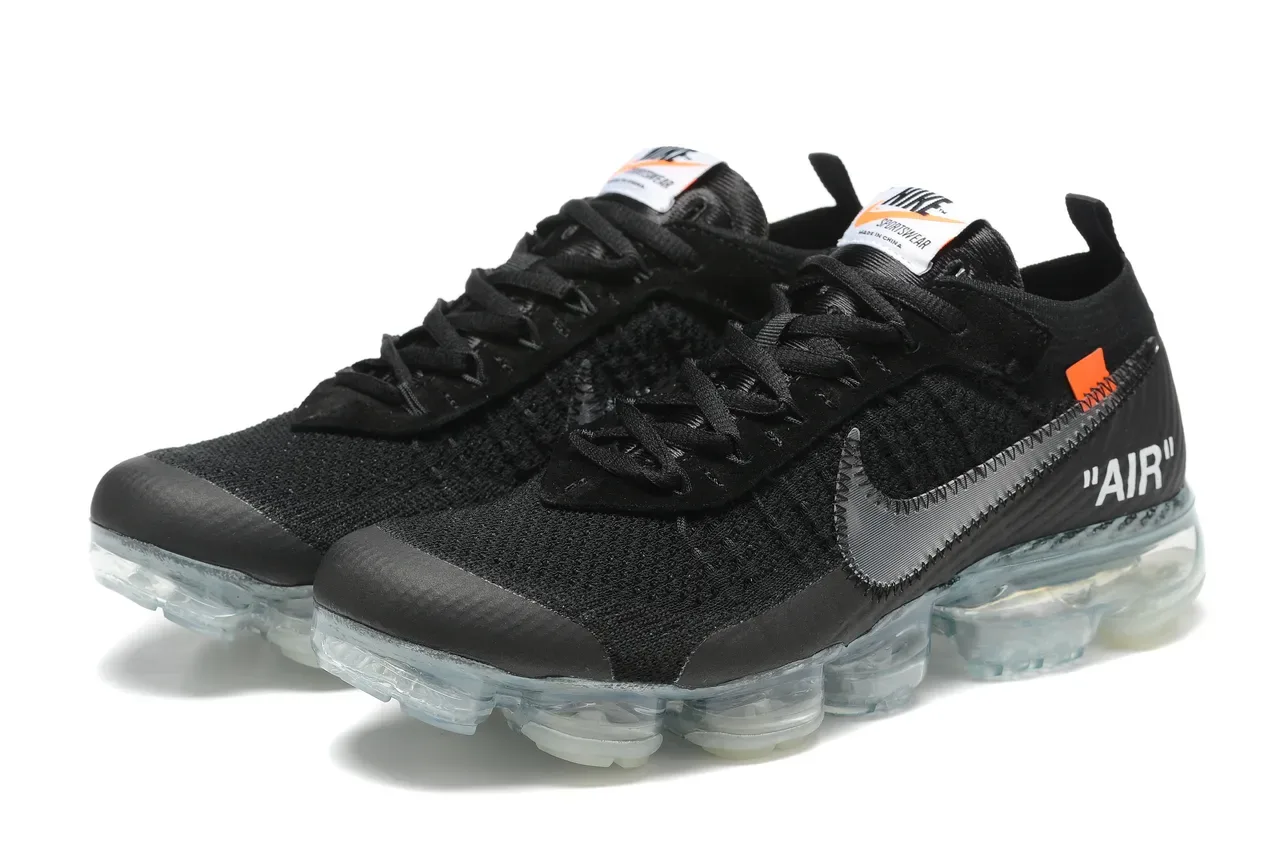 Nike x Off-White Air VaporMax Noir Transparent Sneakers Lifestyle 7
