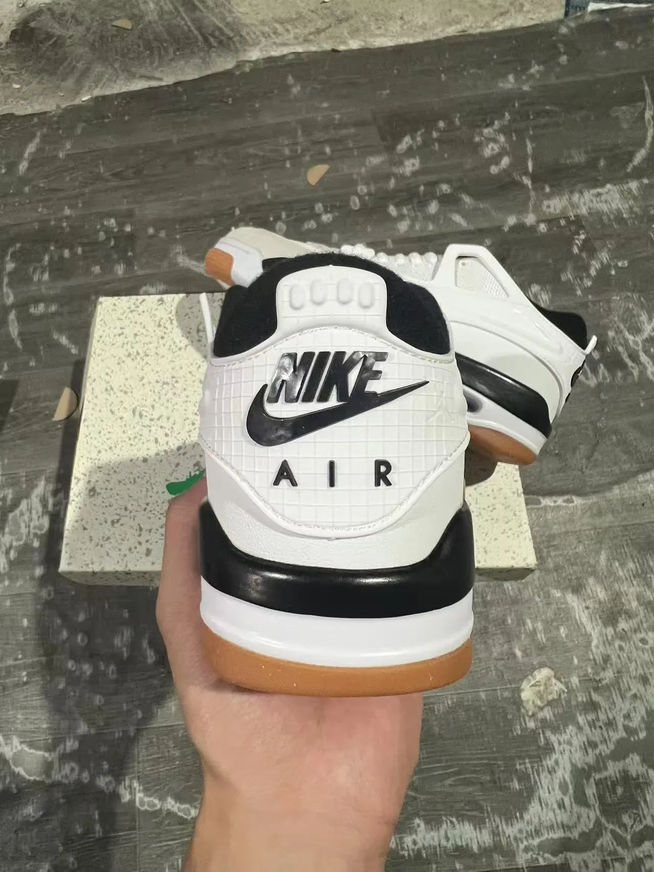 Nike Zoom 2K Blanc Beige Cage Synthétique Stratifié Talon Visible Unité Air Sneakers Lifestyle 8