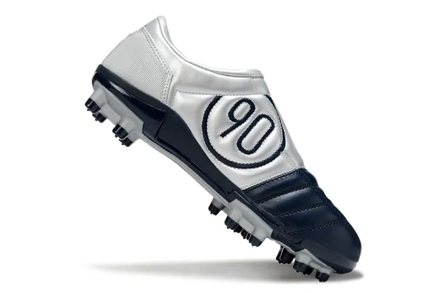 Nike Zoom Air Navy and White Firm-Ground Soccer Shoes 2