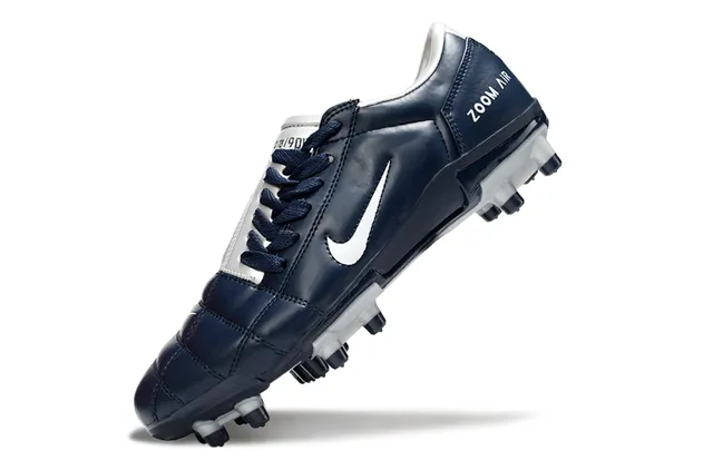 Nike Zoom Air Navy and White Firm-Ground Soccer Shoes 3