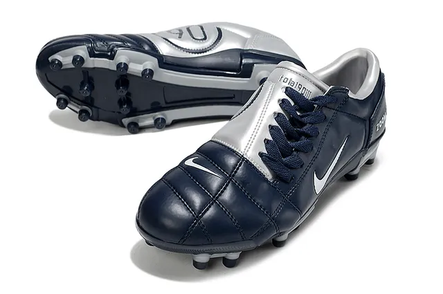Nike Zoom Air Navy and White Firm-Ground Soccer Shoes 5