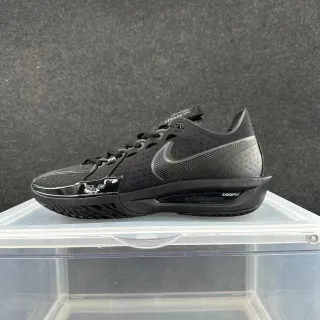 Nike Zoom BB काला ग्रे पर्फोरेटेड मेश मेटेलिक स्वोश बास्केटबॉल जूते